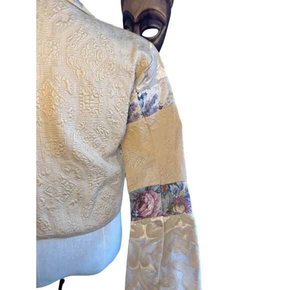 Vintage Floral Patchwork Women's Jacket - Picture 6 of 9